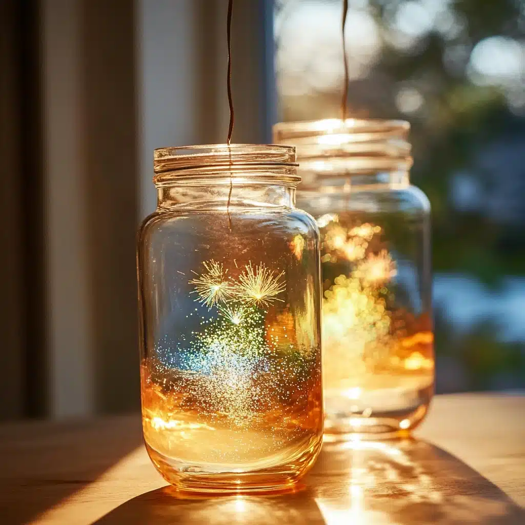 Fireworks in a Jar