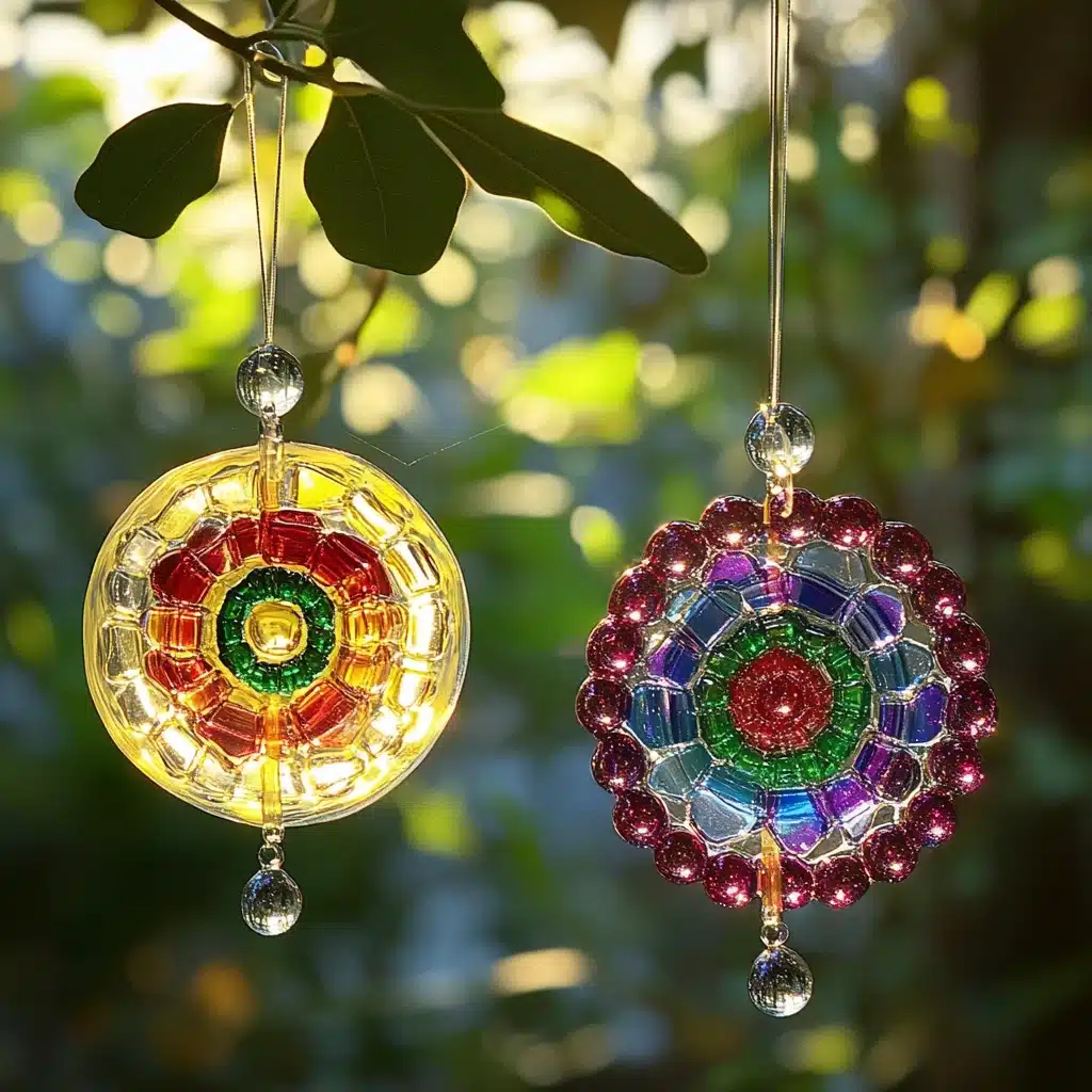 Melted Bead Suncatchers