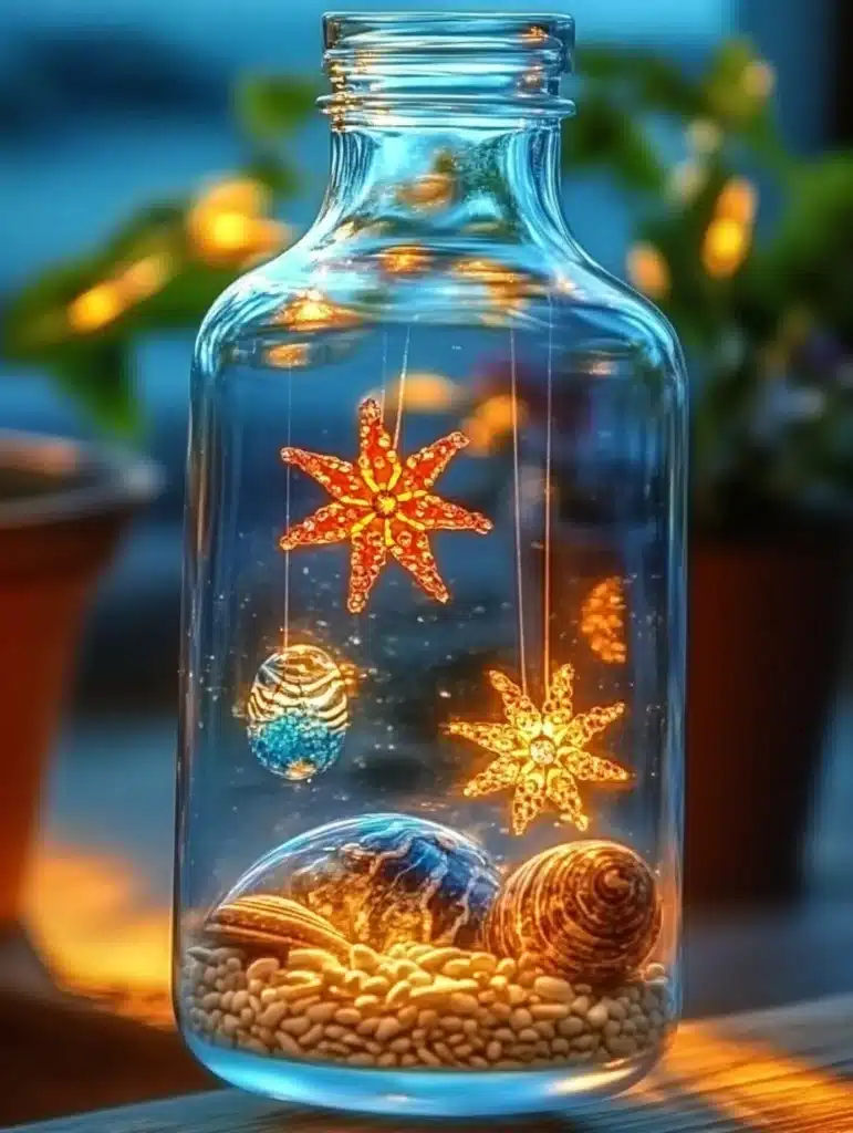 DIY Sea in a Bottle