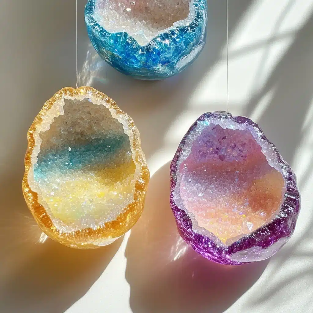 DIY egg geodes