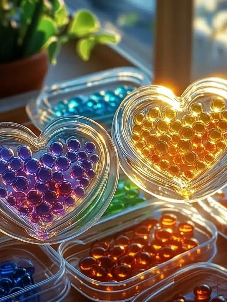 Melted Bead Suncatchers