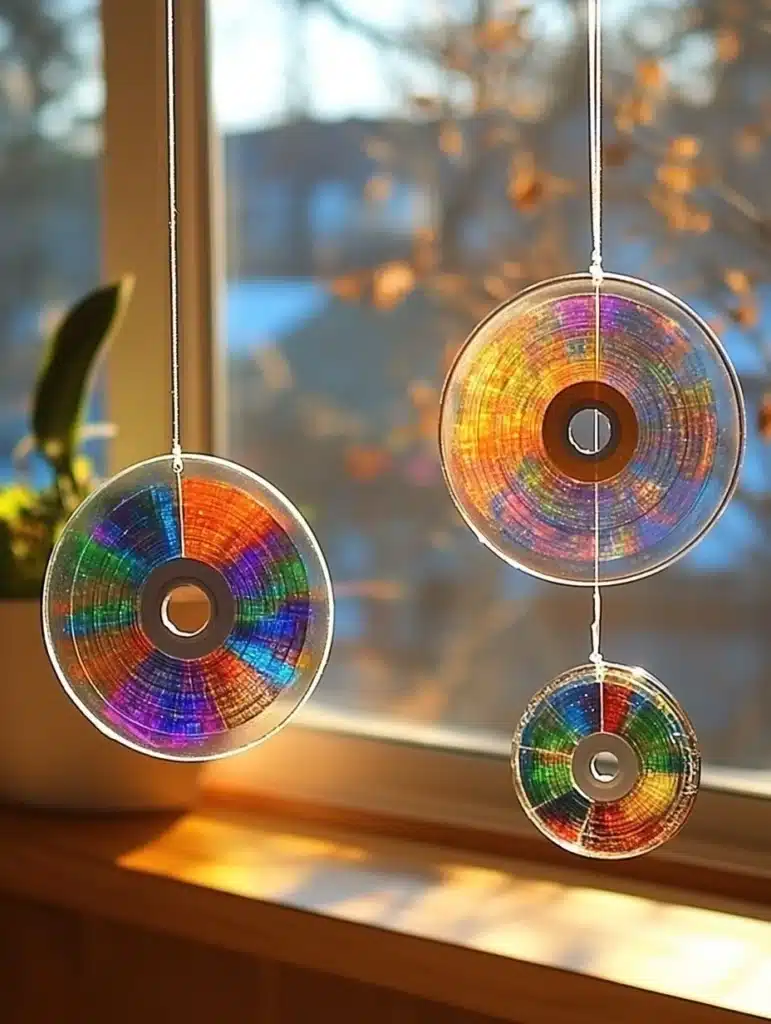 CD Suncatchers DIY