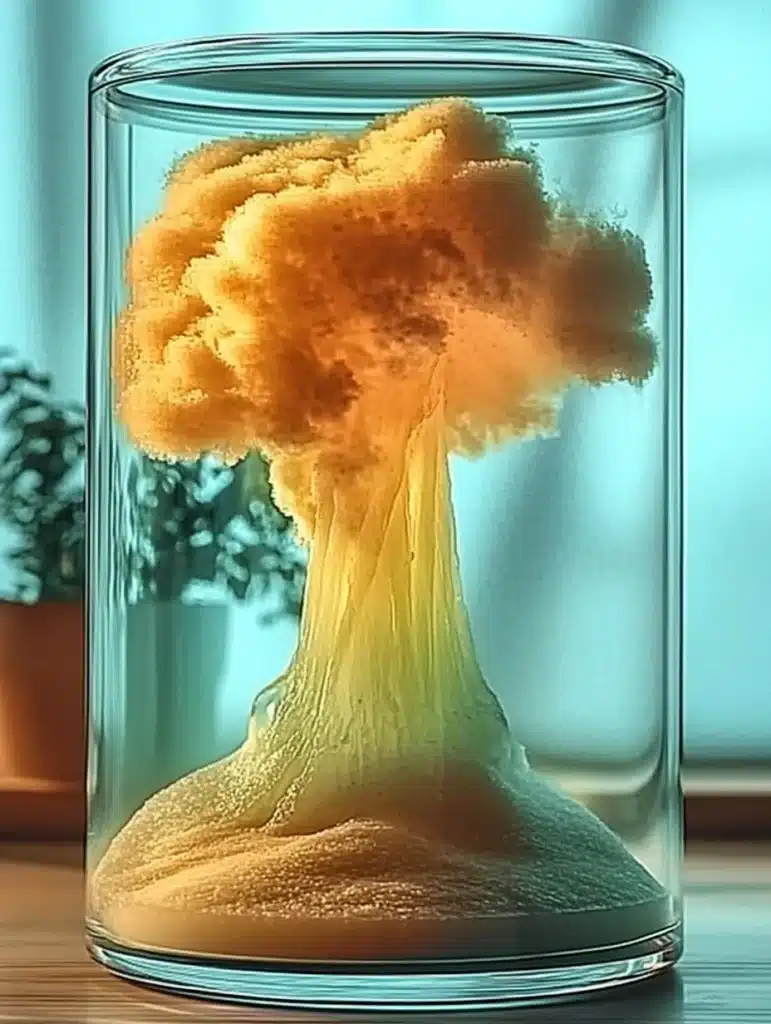 Salt Volcano Experiment