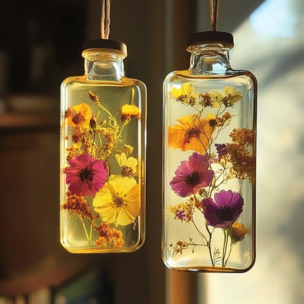 Preserve Flowers in Oil
