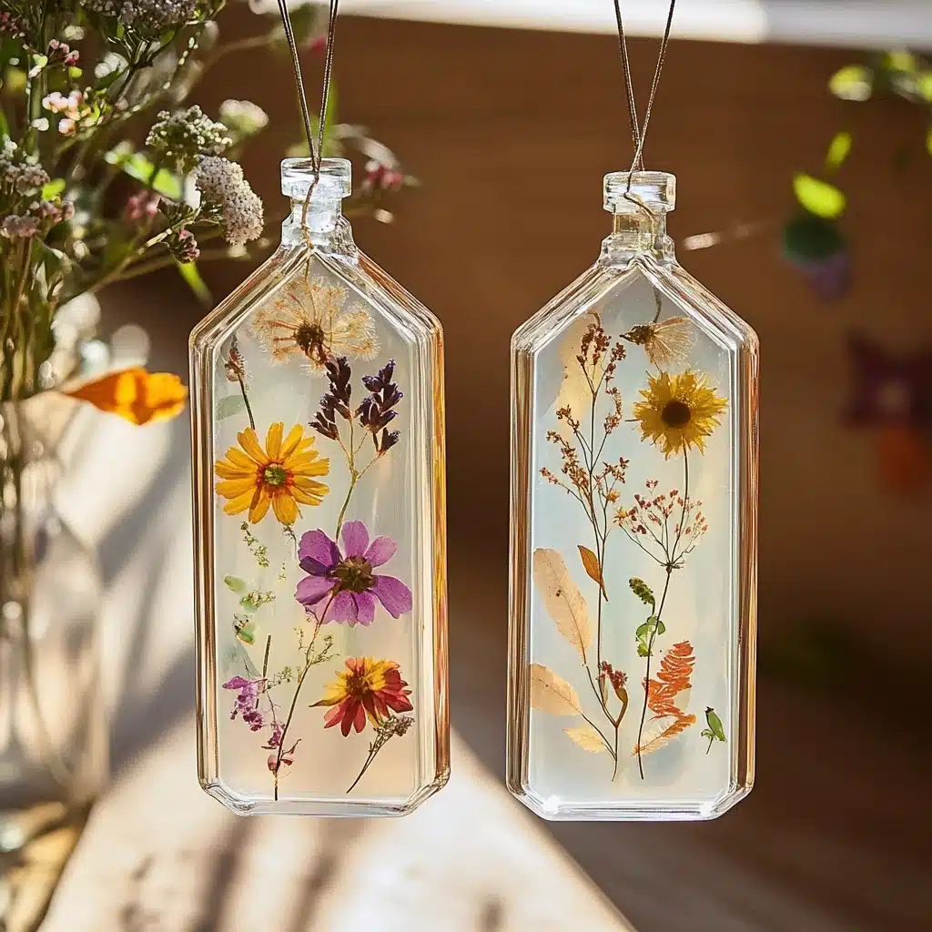 DIY Pressed Flower Bookmarks