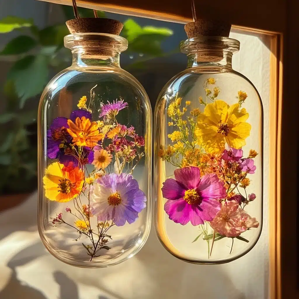 Preserve Flowers in Oil