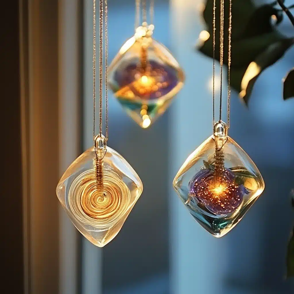 DIY Glue Suncatchers