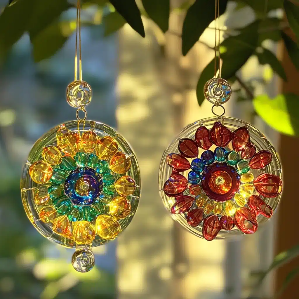 Melted Bead Suncatchers