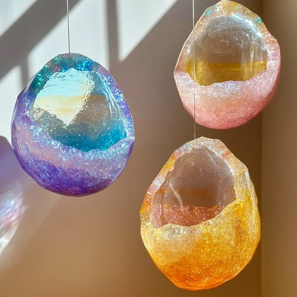 DIY egg geodes