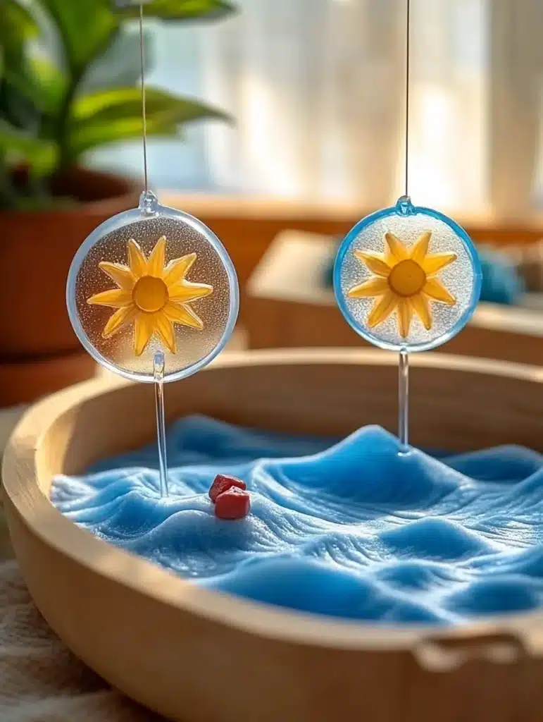 Shaving Cream Sea Foam Sensory Bin