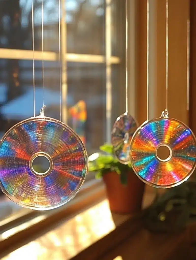 CD Suncatchers DIY