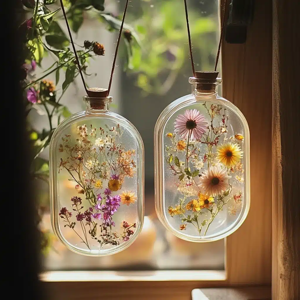 DIY Pressed Flower Bookmarks