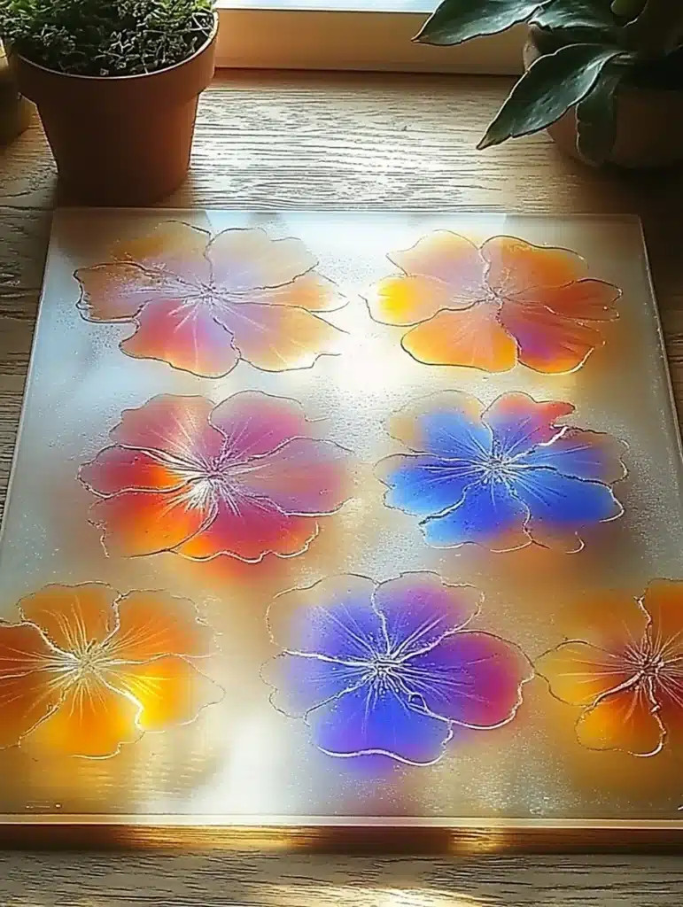 Sugar Water Painting for Kids