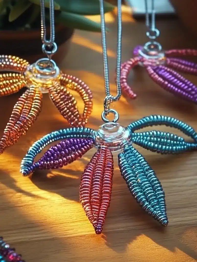 DIY Dragonfly Keychain