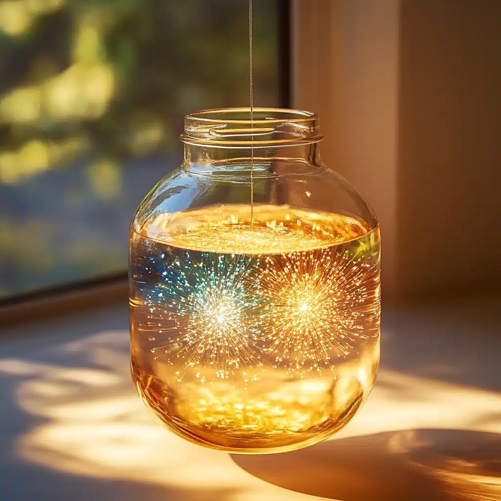 Fireworks in a Jar