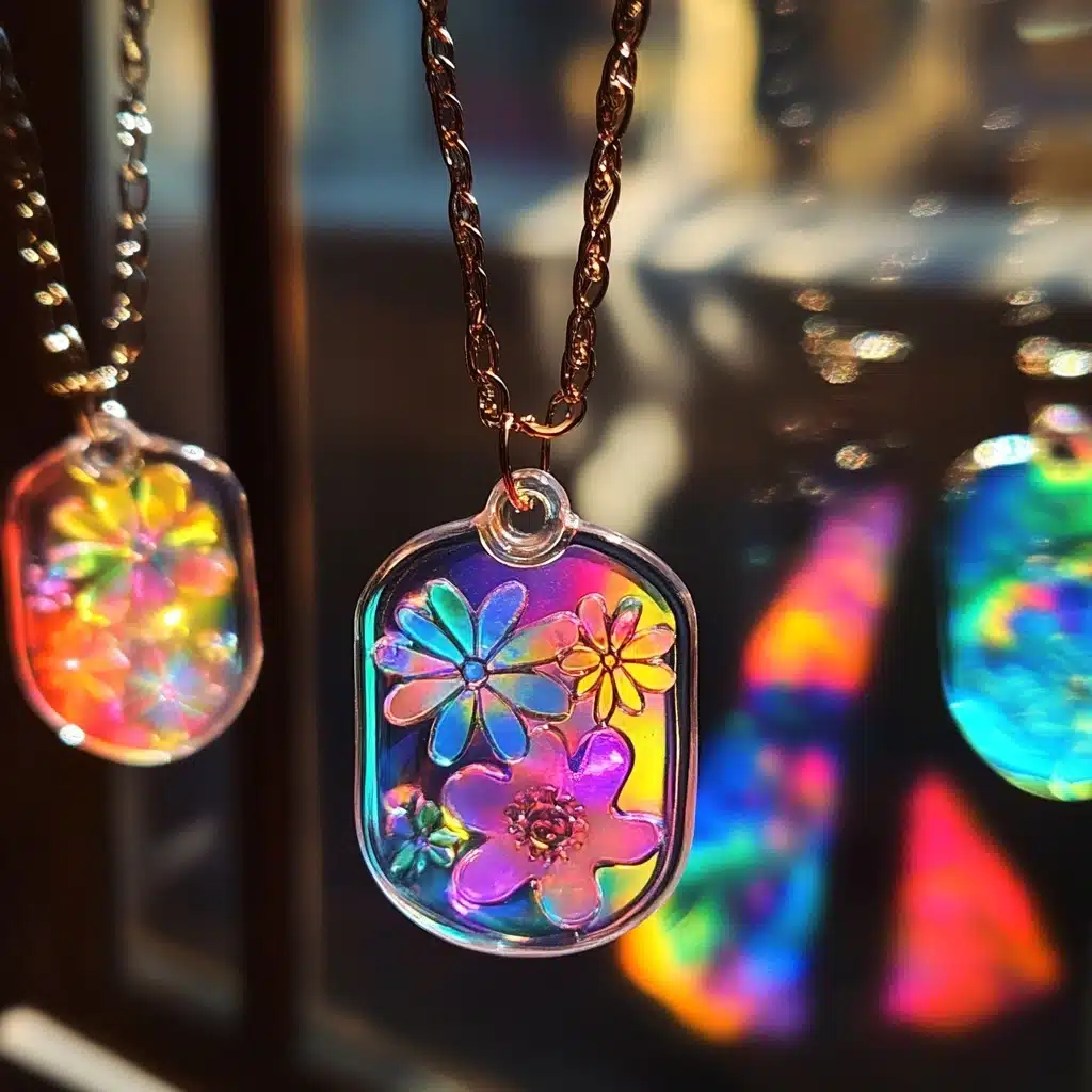 DIY Tie-Dye Shrinky Dink Keychains