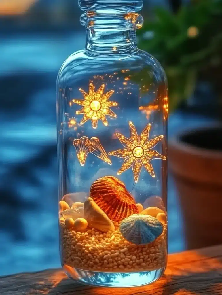 DIY Sea in a Bottle