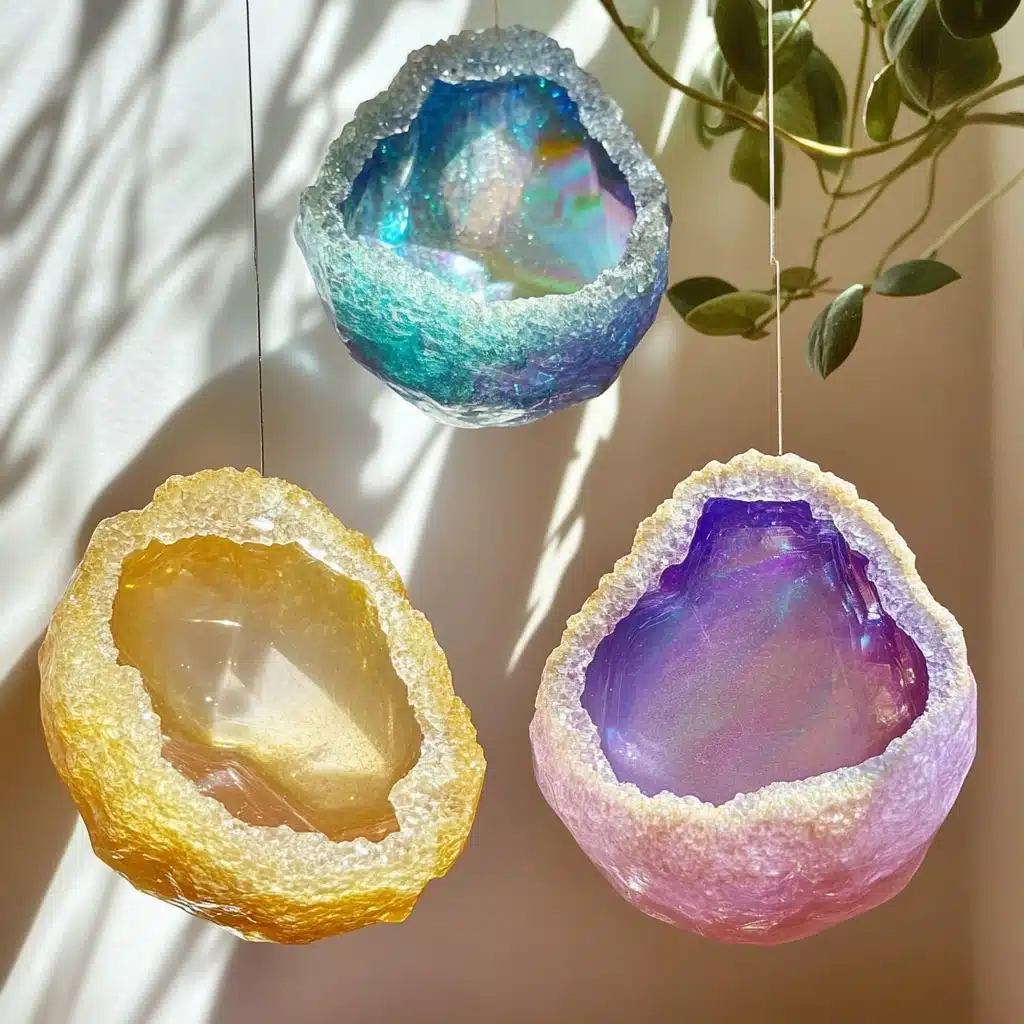 DIY egg geodes