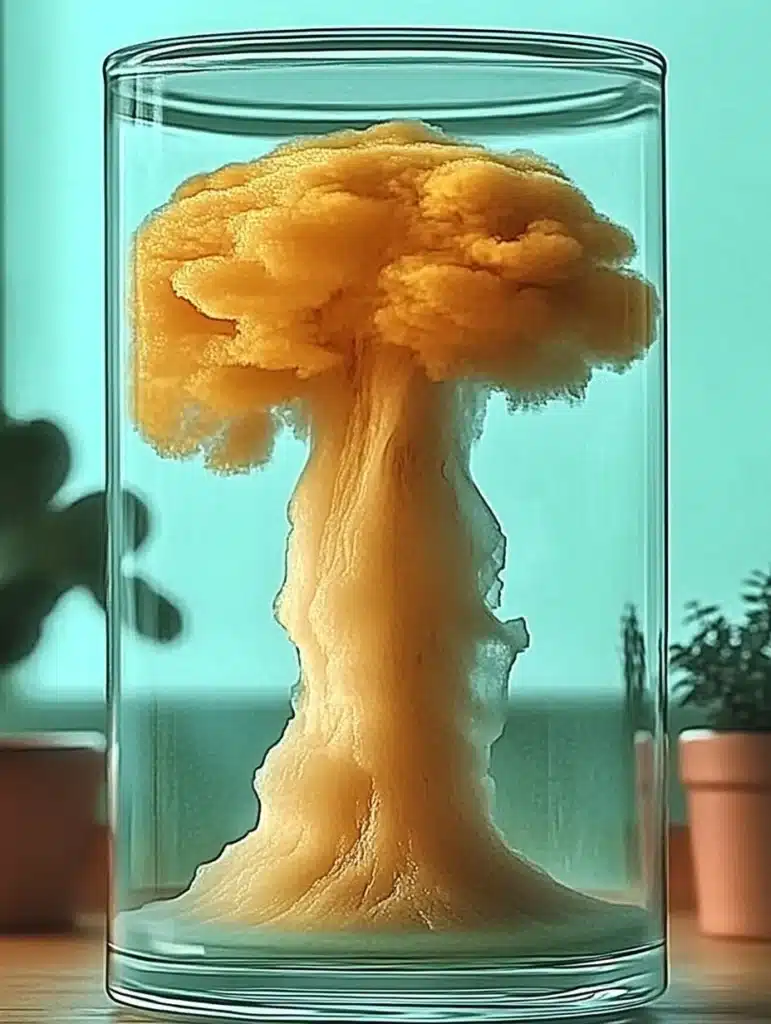 Salt Volcano Experiment
