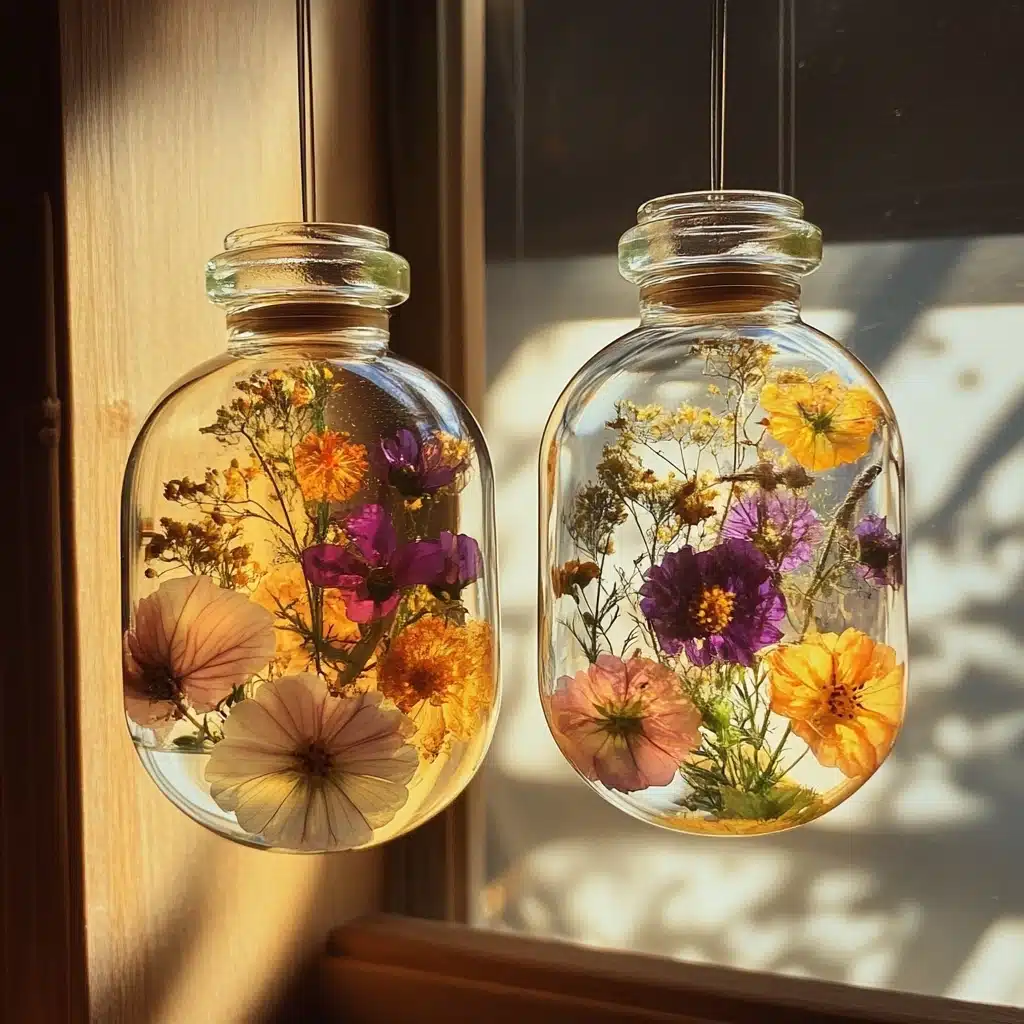 Preserve Flowers in Oil