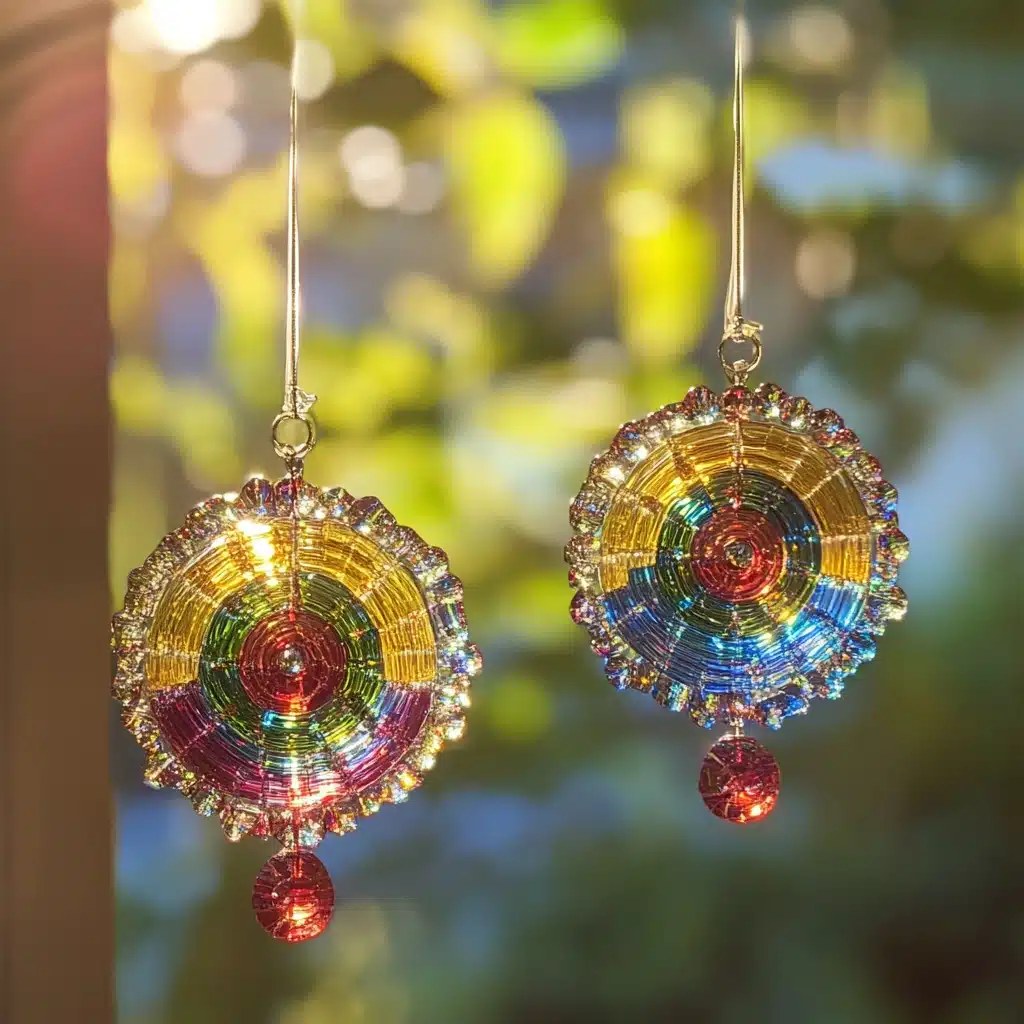 Melted Bead Suncatchers