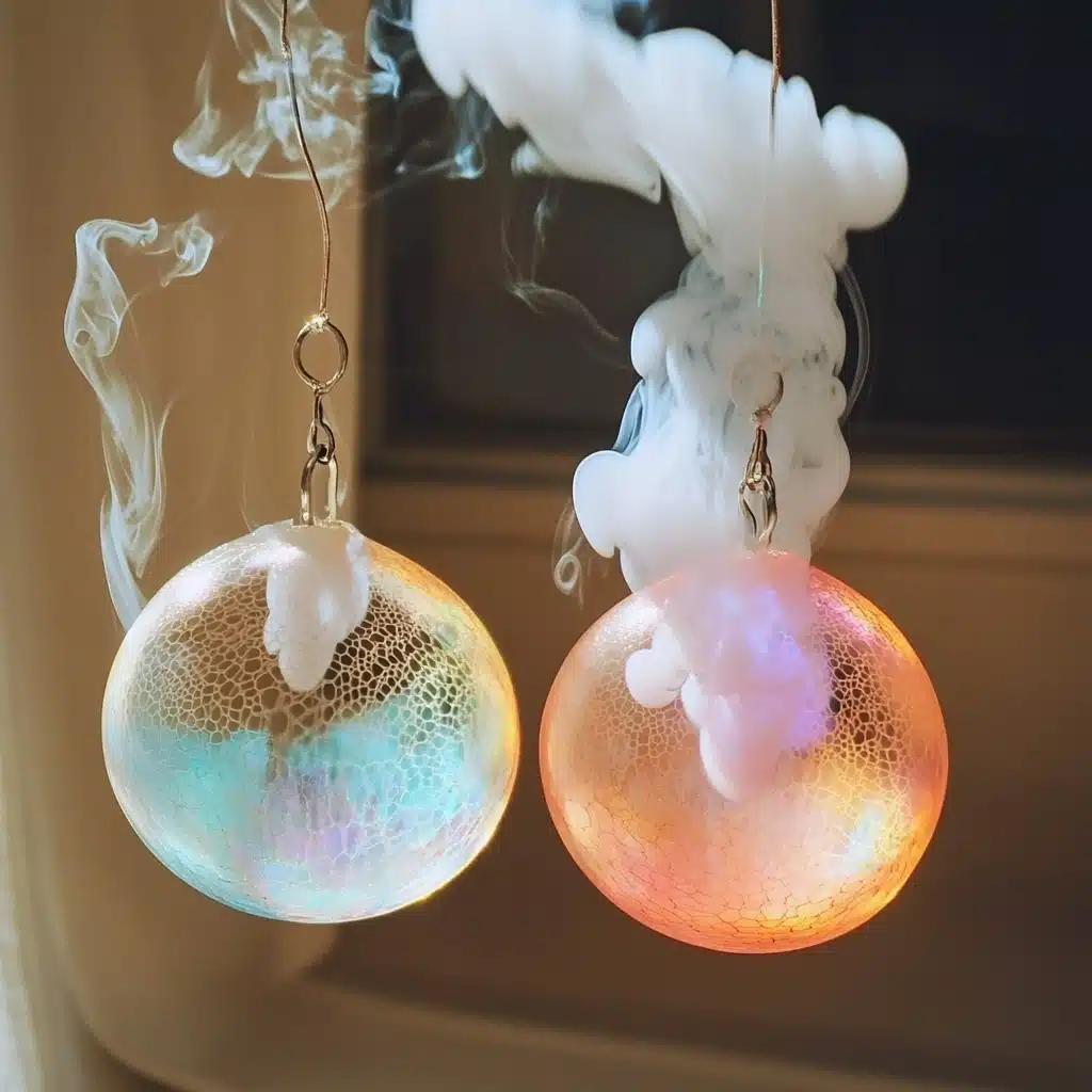 DIY colorful smoke bombs