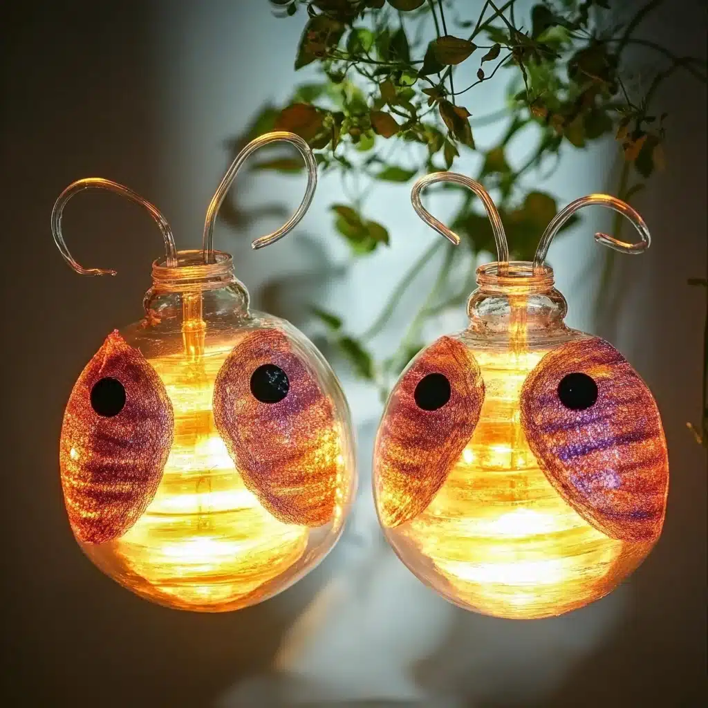 DIY Glowing Love Bug Craft