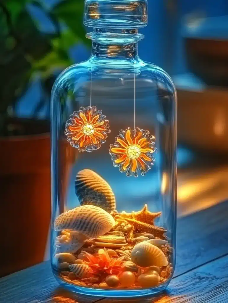 DIY Sea in a Bottle