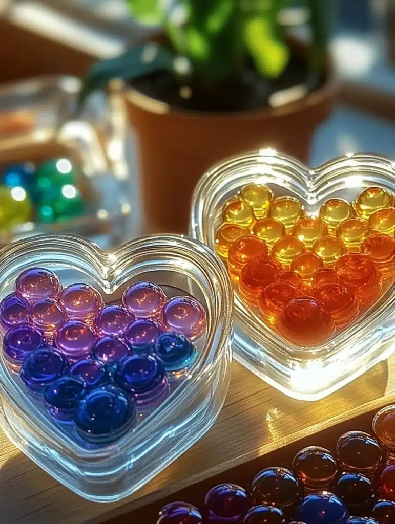Melted Bead Suncatchers