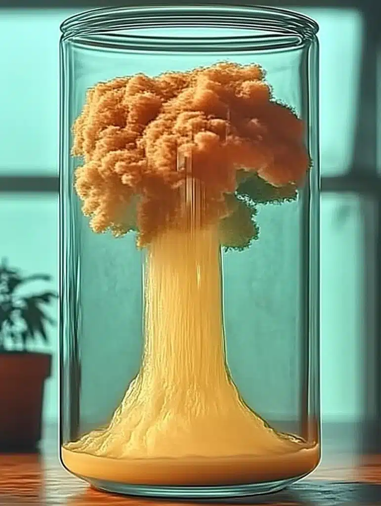 Salt Volcano Experiment